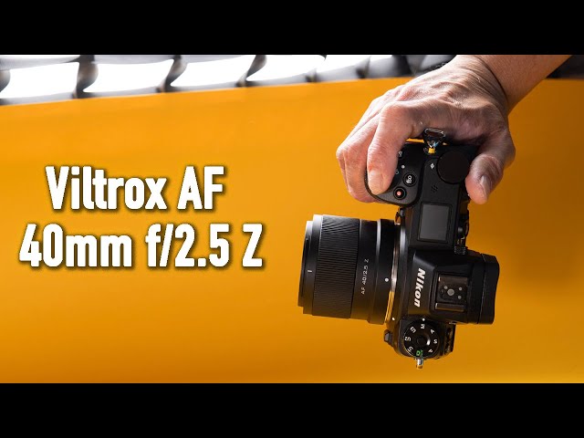 $158 Full Frame AF - Viltrox AF 40mm f/2.5 Z (FF Nikon Z / Sony E)