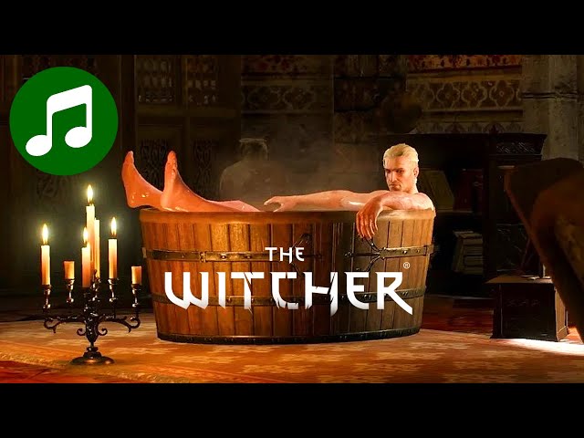 Bathing With GERALT 🎵 10 HOURS Relaxing WITCHER Music (SLEEP | STUDY | FOCUS)