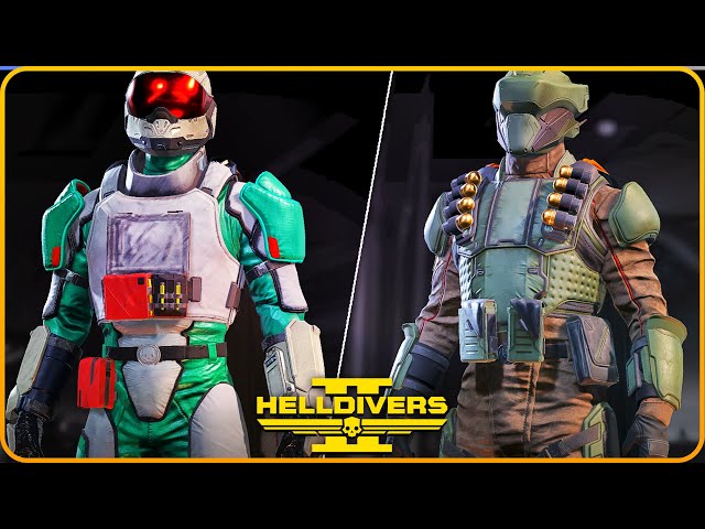New Superstore Armor Sets in Helldivers 2