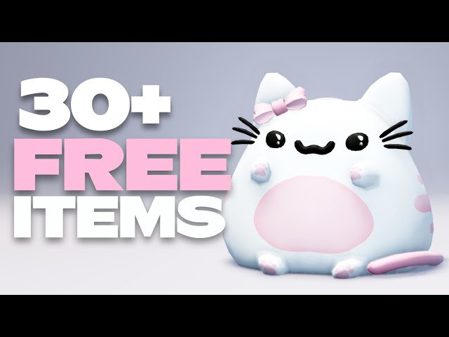 HURRY! GET 30+ FREE ROBLOX ITEMS!😱 (2024)