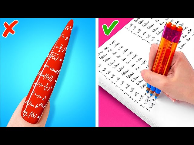 AWESOME SCHOOL HACKS || Brilliant Gadgets and Cool Doll’s Hacks by 123 GO Like!