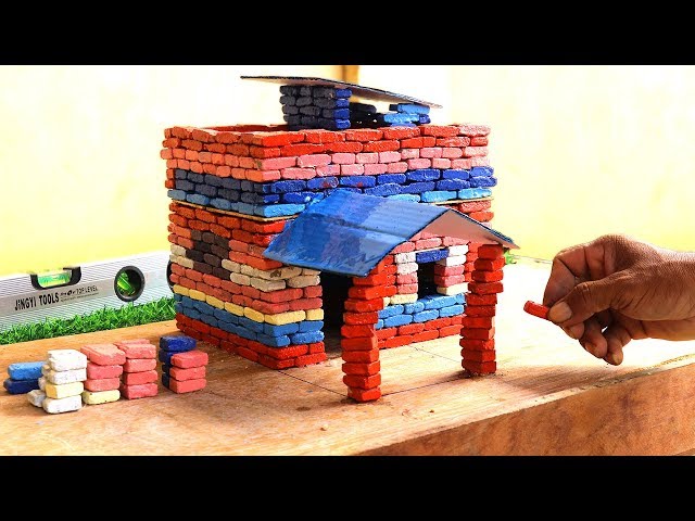 Amazing Bricklaying House - How To Build A Beautiful Mini House
