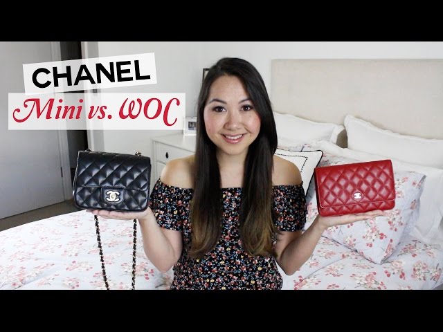 Chanel Square Mini and WOC Comparison and Review