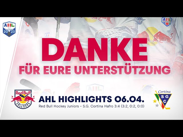 AHL Highlights | Red Bull Hockey Juniors vs. Cortina | HF 7 | 06.04.23