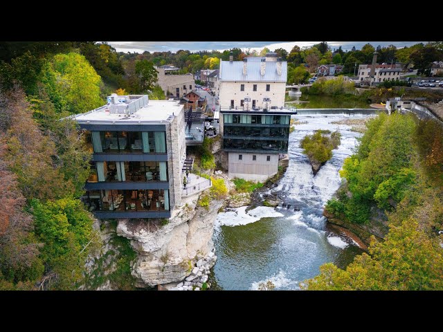 Staying In a Luxury Boutique Hotel Over a Waterfall