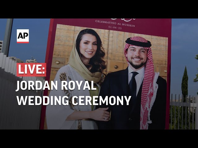 LIVE | Jordan royal wedding: Crown Prince Hussein marries Rajwa Alseif
