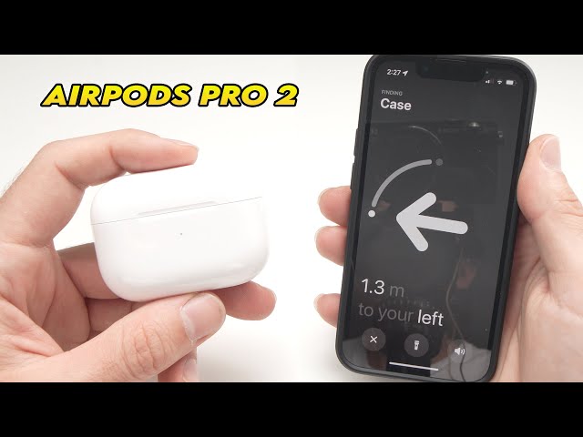How to Find Lost AirPods Pro 2 | Precision Finding