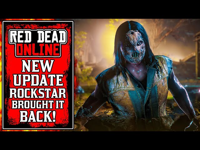 Rockstar Brought This Back & Made It OVERPOWERED.. The NEW Red Dead Online Halloween UPDATE (RDR2)