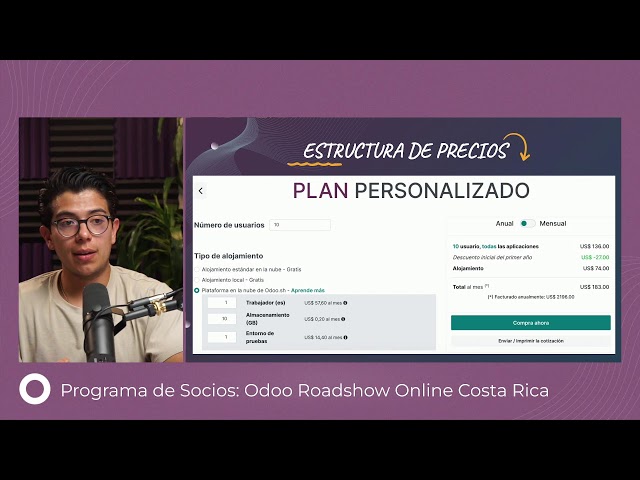 Programa de Socios: Odoo Roadshow Online Costa Rica