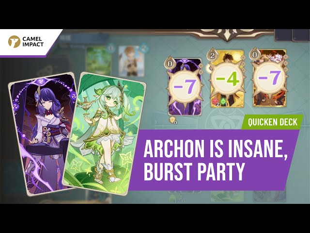 Archon is Insane | Burst Party - Genius Invocation TCG