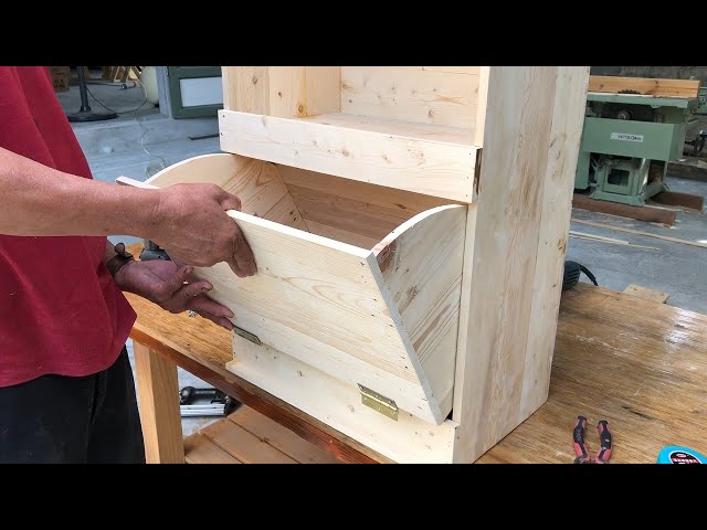 Woodworking Ideas Smart Creation From Old Wooden Pallets // Build Versatile Storage Cabinets - DIY!
