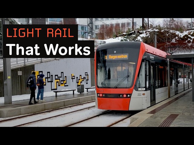 The Small Nordic City Where LRT Actually Works