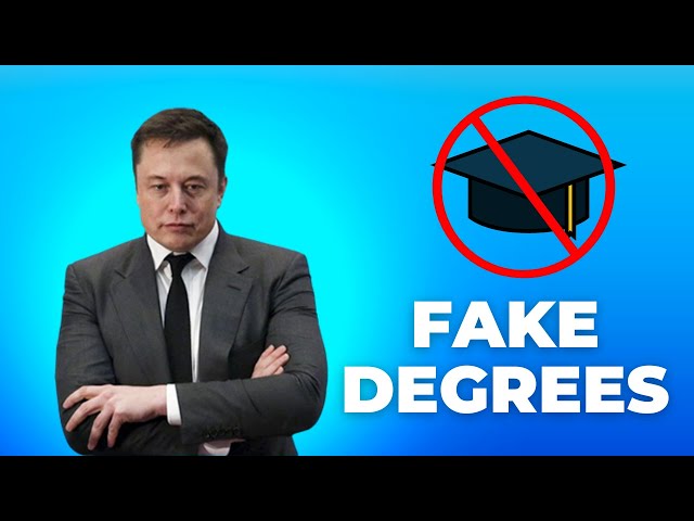 Elon Musk has lied about his credentials for 27 years