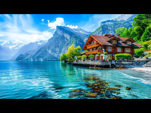 Oberried - A heavenly village on Switzerland's most beautiful lake 🇨🇭 Switzerland 4K