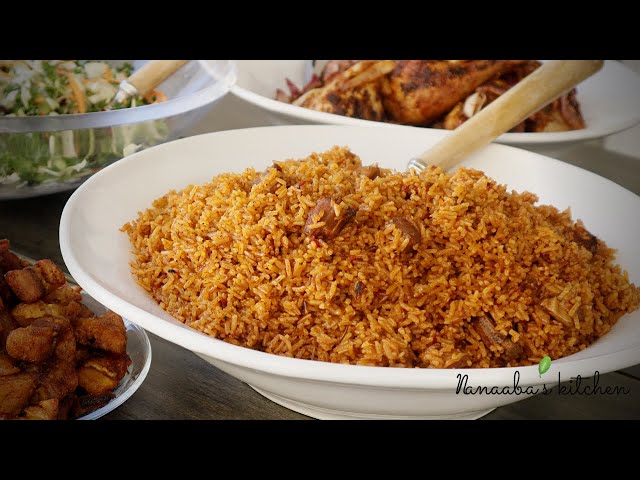 The best Jollof rice I ever made! ❤️I Nanaaba's Kitchen