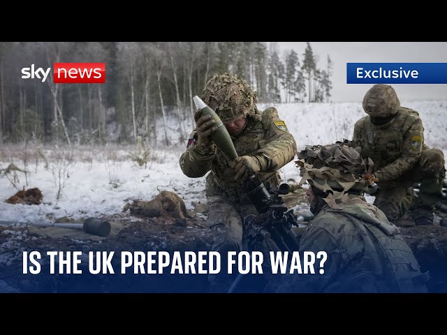 How prepared is the British military for war?