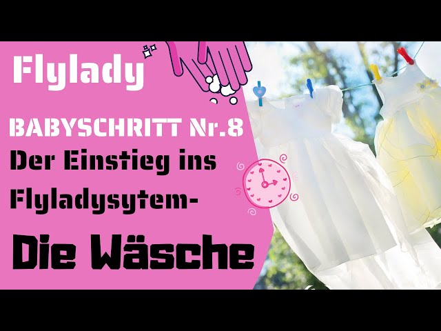 Flylady Babystep Nr.8- Die Wäsche