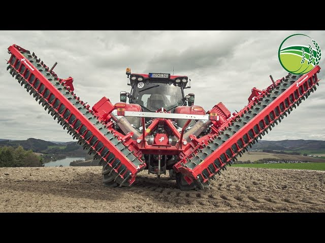 Kverneland power harrows | With Fendt, Case IH, Steyr and Claas tractors
