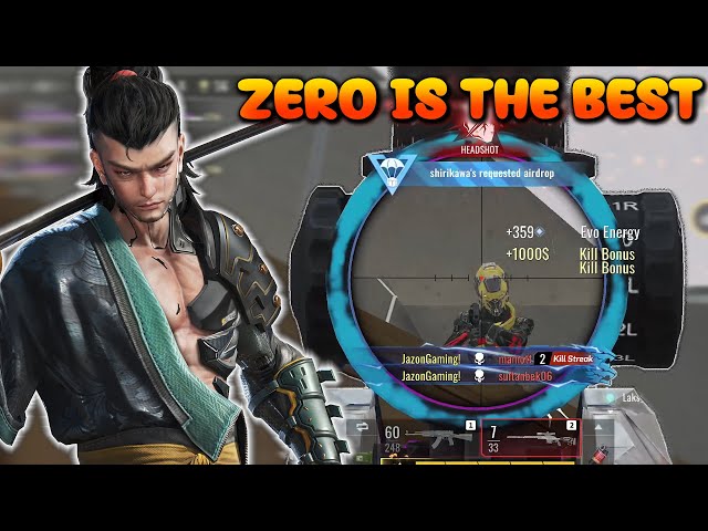 THIS IS WHY ZERO IS TOP 1! 😲😲 (BLOODSTRIKE)
