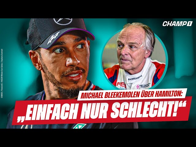 „Er hat seine beste Zeit hinter sich“: Früherer F1-Pilot Michael Bleekemolen rechnet mit Hamilton ab