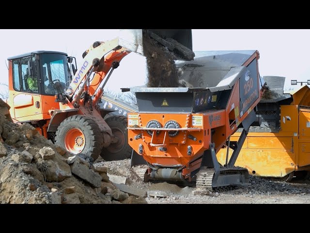ARJES Impaktor 250 - Crushing C&D, Concrete, Tarmac