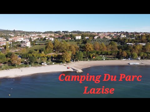 Campingplätze am Gardasee, Italien,  Drohnenaufnahmen in 4K