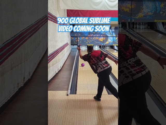 900 Global Staffer Kris Mueller throwing the New Sublime #goglobal #stormbowling #stoneninebowling