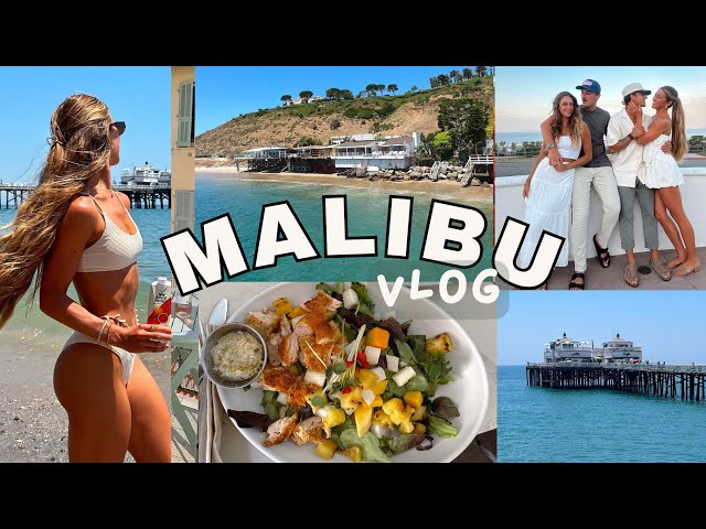 Malibu Vlog / brand trip, hikes, beach days, our best friends & FUN