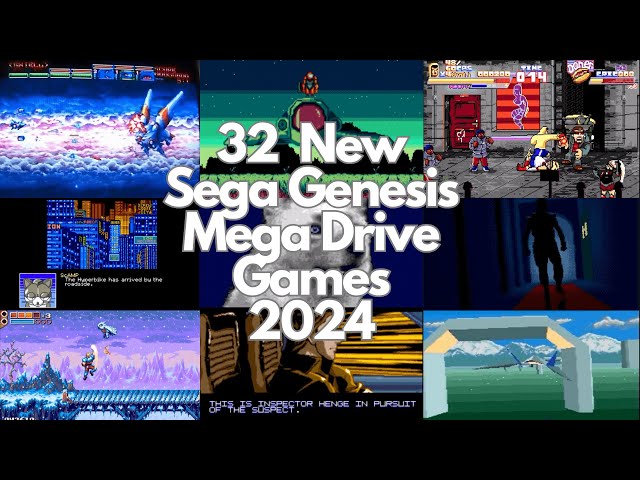 32 New Sega Genesis & Mega Drive Games in Development in 2024