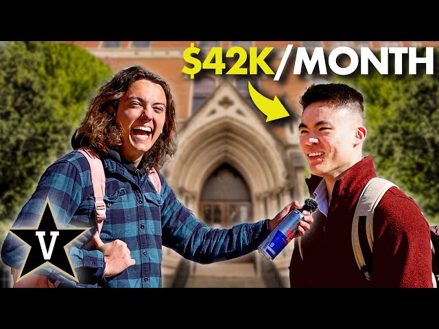 Asking Vanderbilt Students How They Make Money