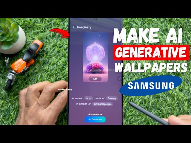 How to Make and Use AI Generative Wallpapers on Your Samsung Galaxy S23/S24 Ultra