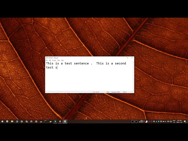 How To Add A Period By Double Tapping The Space Bar In Windows
