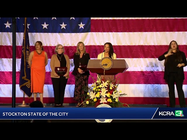 LIVE | Stockton's mayor is delivering a State of the City address