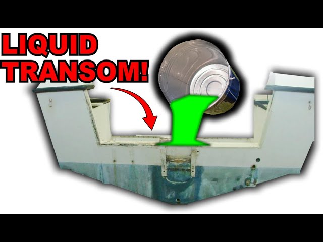 Replacing A Boat Transom | Grady White Restoration Project!
