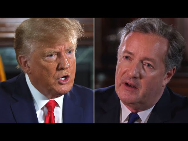 Donald Trump On Piers Morgan Uncensored - The FULL Saga!
