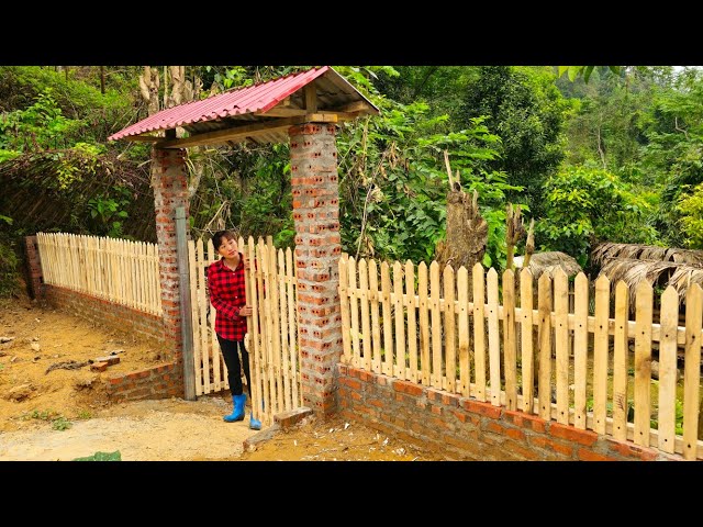 how to design,wooden farm gate ; build a farm/Ban Thi Diet