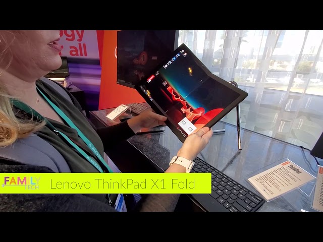 Hands-on First Look with the Lenovo ThinkPad X1 Fold