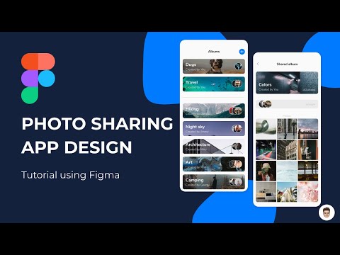 Photo Sharing App Design and UI