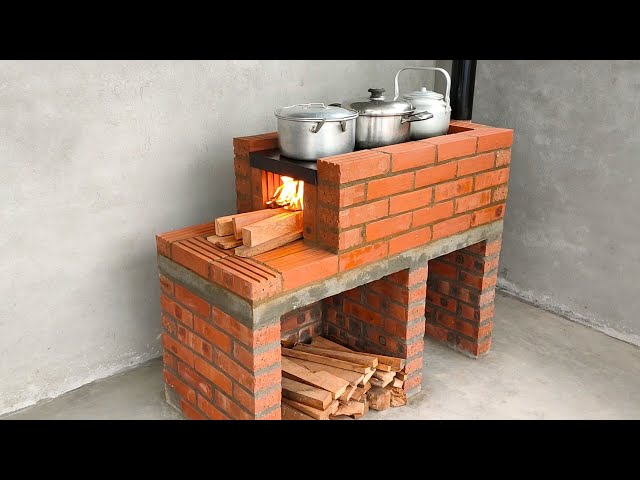 How to make a super beautiful and extremely effective wood stove
