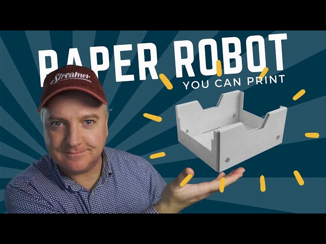 Paper SMARS - a robot you can print