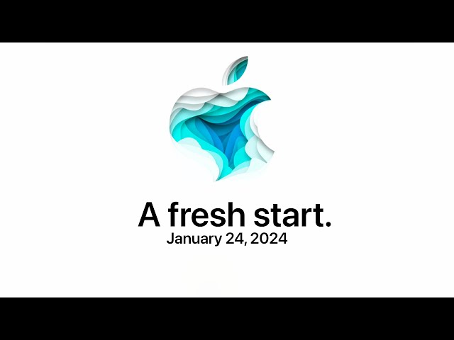 First Apple event of 2024!