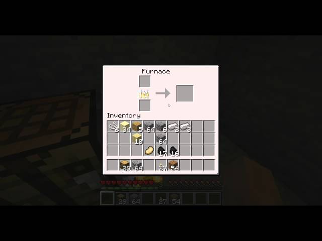 Minecraft How to Smelt Iron, and Make an Iron Sword and Pickaxe