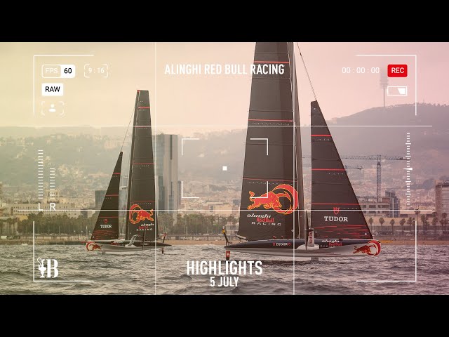 Alinghi Red Bull Racing AC40-4 Day 39 Summary