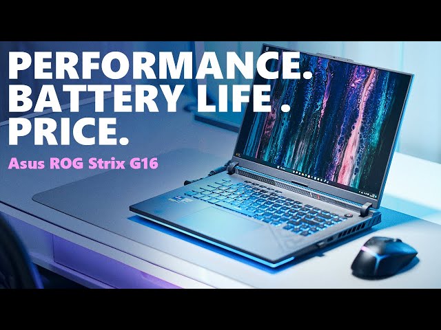 Perfectly balanced? - Asus ROG Strix G16 (Intel i9 + RTX 4080) Review