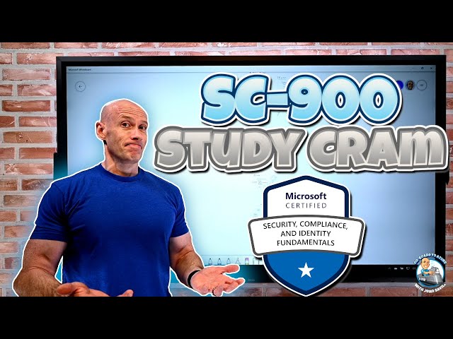 SC-900 Microsoft Security, Compliance, and Identity Fundamentals Study Cram