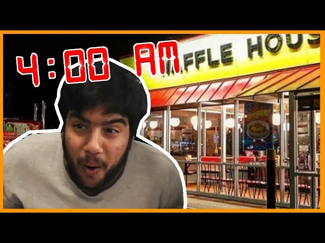 7 Hungry Brown Guys go to Waffle House at 4 AM (Mukbang?)