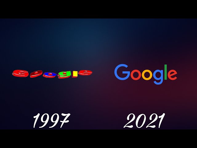 Evolution Of Google (1997 - 2021)