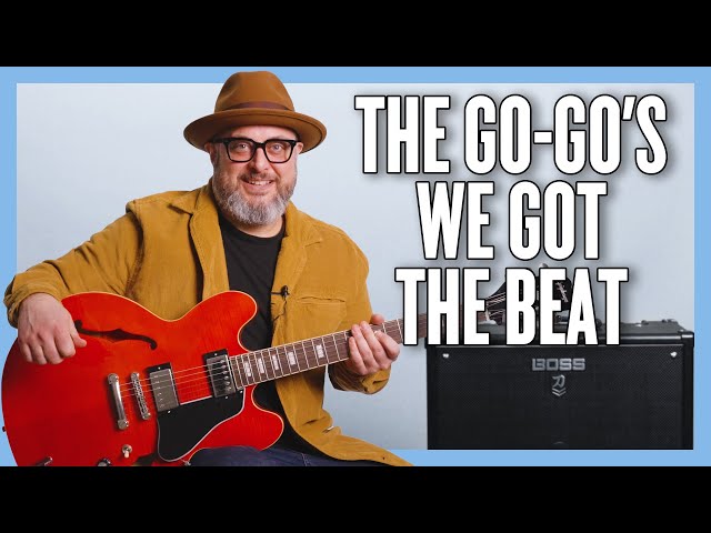 The Go-Go's We Got the Beat Guitar Lesson + Tutorial