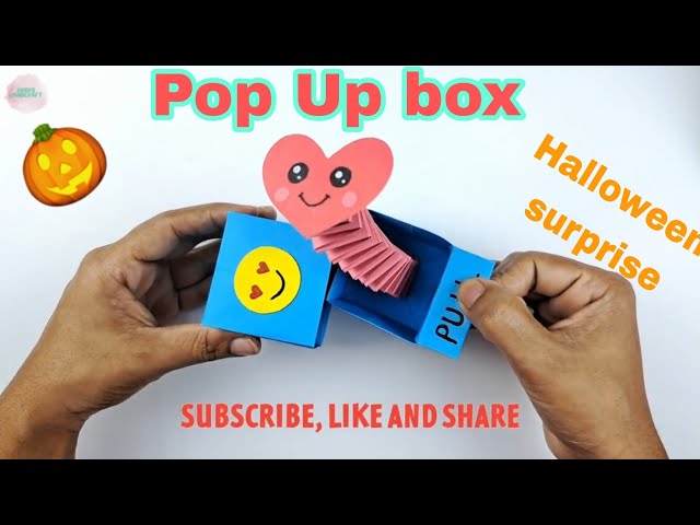 Pop Up surprise box | how to | Hand craft | Paper craft
