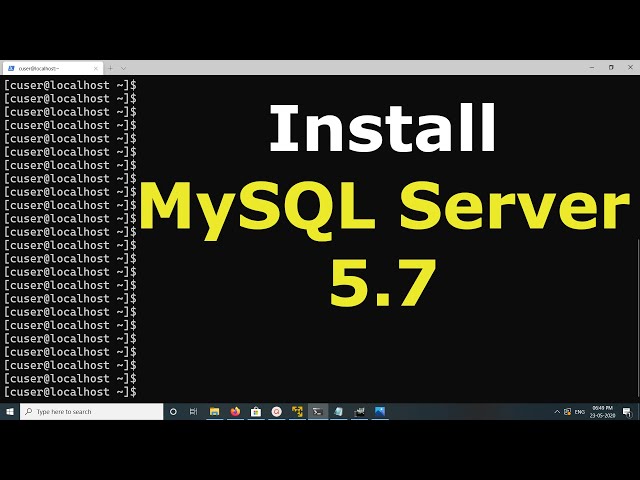 How to Install MySQL Server 5.7 on Ubuntu 20.04
